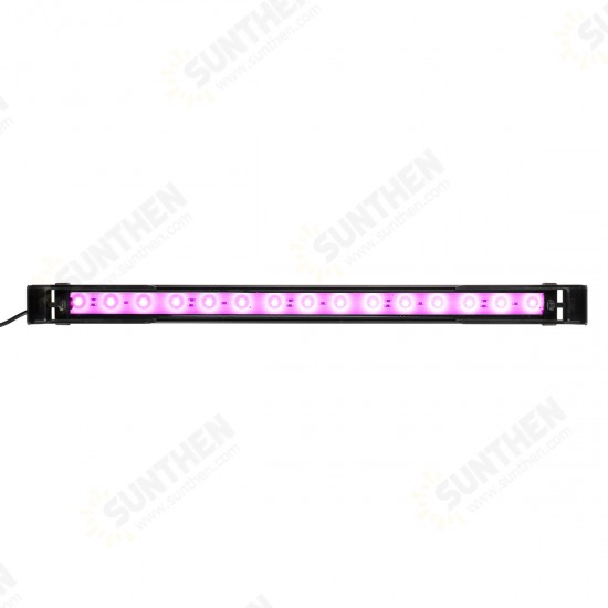 Dimmable 52CM 16W bluetooth APP Controlled RGB LED Aquarium Lighting Adjustable Top Light Suitable for Aquarium/Fish Tank