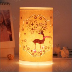 E27 Hand Carved Warm Desk Light Parchment LED Table Lamp for Home Decor E27 Hand Carved Warm Desk Light Parchment LED Table Lamp for Home Decor