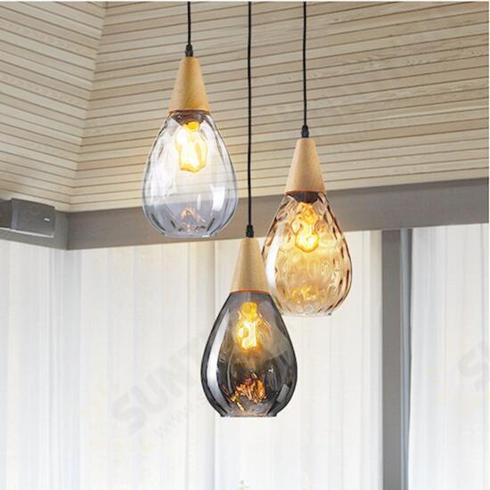 E27 Modern Glass Pendant Light Ceiling Lamp Home Chandelier Fixture Decoration E27 Modern Glass Pendant Light Ceiling Lamp Home Chandelier Fixture Decoration