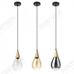 E27 Modern Glass Pendant Light Ceiling Lamp Home Chandelier Fixture Decoration E27 Modern Glass Pendant Light Ceiling Lamp Home Chandelier Fixture Decoration