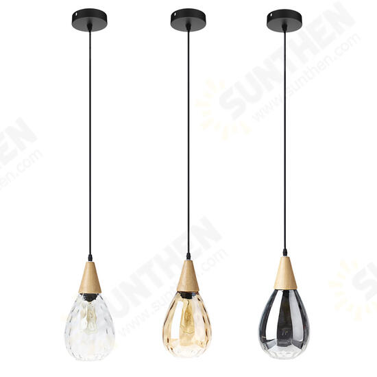E27 Modern Glass Pendant Light Ceiling Lamp Home Chandelier Fixture Decoration E27 Modern Glass Pendant Light Ceiling Lamp Home Chandelier Fixture Decoration