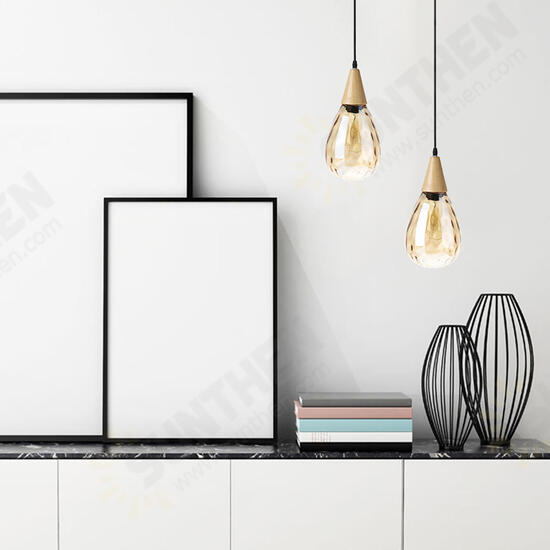 E27 Modern Glass Pendant Light Ceiling Lamp Home Chandelier Fixture Decoration E27 Modern Glass Pendant Light Ceiling Lamp Home Chandelier Fixture Decoration