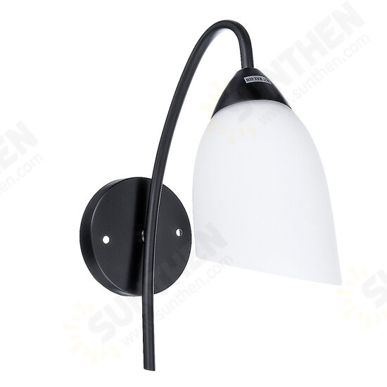 E27 Modern Wall Light LED Bedroom Lamps Glass Sconce Stair Lighting Fixtures