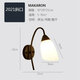 E27 Modern Wall Light LED Bedroom Lamps Glass Sconce Stair Lighting Fixtures