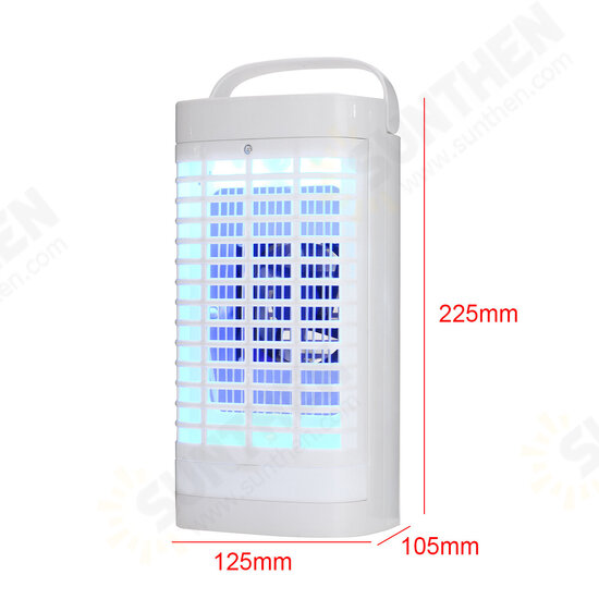 Electric Shock + Suction Mosquito Repellent Light Mute LED Lamp Insect Killer