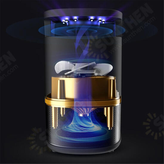 Electric Zapper Mosquito Dispeller Household Intelligent Light Control Inhalation Photocatalyst Insect Repellent Mosquito Insect Killer Lamp