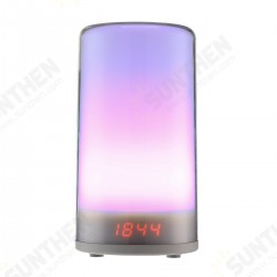 3W 3100K RGB Wake-up Lamp Digital Alarm Clock Warm White Light with 3 Dimmable Modes for Bedroom 3W 3100K RGB Wake-up Lamp Digital Alarm Clock Warm White Light with 3 Dimmable Modes for Bedroom