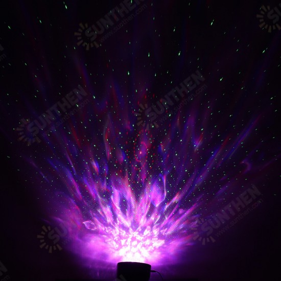 USB LED Starry Light Sky Night Galaxy Projector Music Lamps with Remote Control