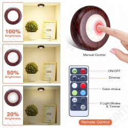 6PCS Under Cabinet Light Dimmable RGB LED Kitchen Lamp Closet Cupboard Lighting 6PCS Under Cabinet Light Dimmable RGB LED Kitchen Lamp Closet Cupboard Lighting