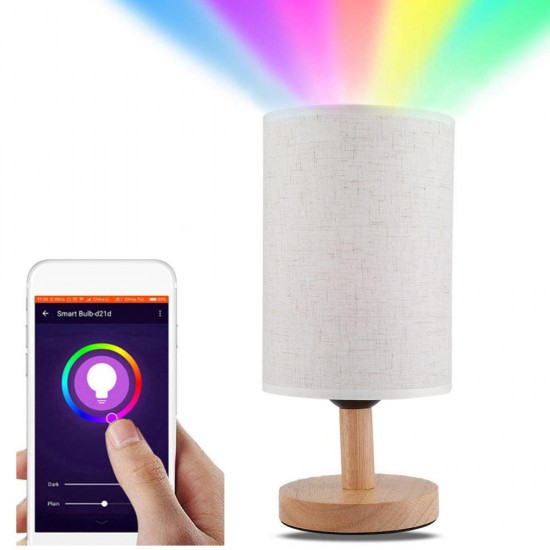 Wifi Smart Desk Lamp Compatible with Google Home, Supports More Than 20 Languages Voice Control