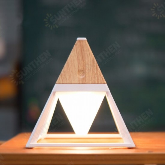 GX-L01 LED Night Light USB Interface Charging Wall Lamp Art Pyramid Shape 2200mAh Battery Life GX-L01 LED Night Light USB Interface Charging Wall Lamp Art Pyramid Shape 2200mAh Battery Life