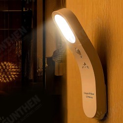 I-01 USB Charging PIR Induction Wall Lamp 3000K/6500K 360° Rotation LED Night Light Human Body Induction Bedside Lamp I-01 USB Charging PIR Induction Wall Lamp 3000K/6500K 360° Rotation LED Night Light Human Body Induction Bedside Lamp