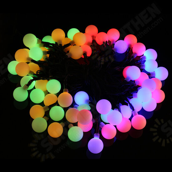 IP65 Waterproof Christmas Light Solar Lamp String Outdoor Lawn Garden Landscape Christmas Decorative Lights