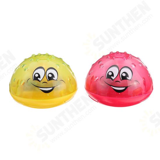 Infant Children's Electric Induction Water Spray Toy Bath Light Music Rotate Toy Infant Children's Electric Induction Water Spray Toy Bath Light Music Rotate Toy