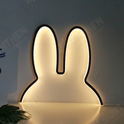 Ins Nordic Style Children Decoration Creative Led Lamp Rabbit Night Light Ins Nordic Style Children Decoration Creative Led Lamp Rabbit Night Light
