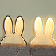 Ins Nordic Style Children Decoration Creative Led Lamp Rabbit Night Light