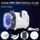 UV Lights , USB Connection Plug and Play with Adjustable Night Light for Bedroom,Office, Camping