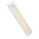 Kcasa-406 Wireless Closet Lights 24 LED Rechargeable Motion Sensor Light Under Cabinet Lights Stick 4 Levels brightness Night Lamp with Large Battery