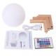 LED Colorful Dimmable Rechargeable Lunar Moon Night Light APP Alexa Remote