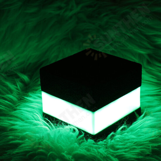 LED Cube Night Light USB Rechargeable Touch Night Light Bar Cafe Restaurant Decoration Atmosphere Light