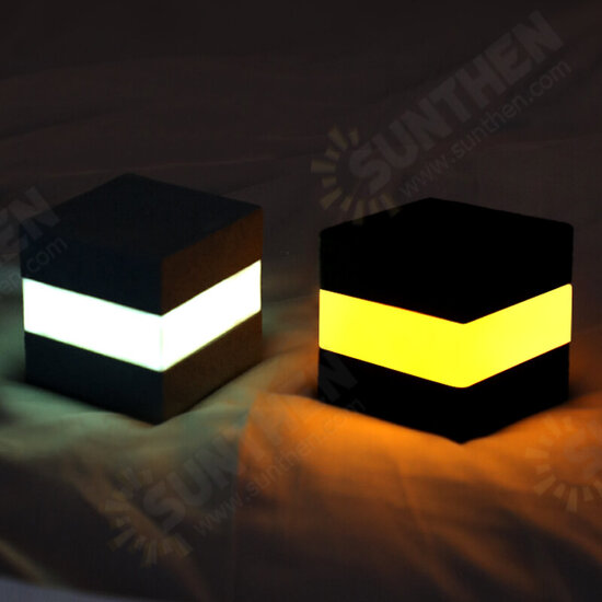 LED Cube Night Light USB Rechargeable Touch Night Light Bar Cafe Restaurant Decoration Atmosphere Light