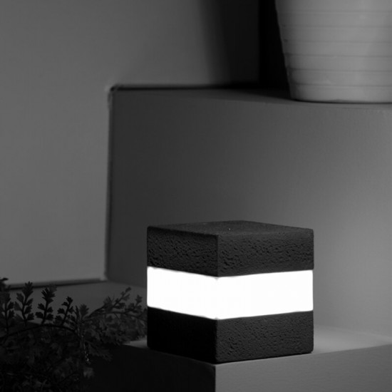 LED Cube Night Light USB Rechargeable Touch Night Light Bar Cafe Restaurant Decoration Atmosphere Light