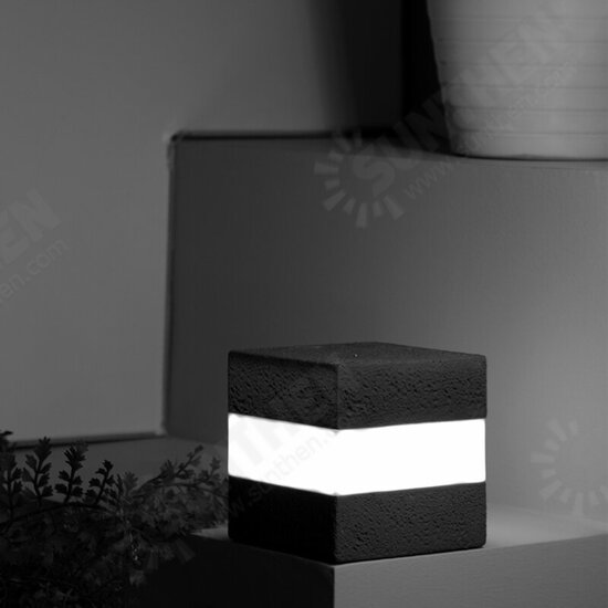 LED Cube Night Light USB Rechargeable Touch Night Light Bar Cafe Restaurant Decoration Atmosphere Light