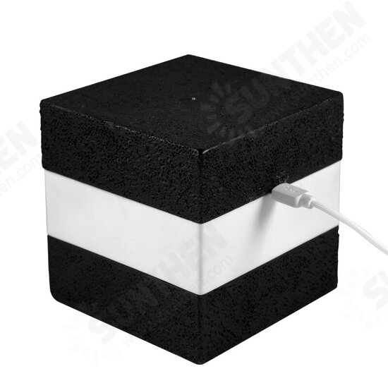 LED Cube Night Light USB Rechargeable Touch Night Light Bar Cafe Restaurant Decoration Atmosphere Light