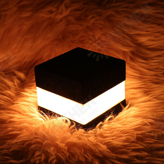 LED Cube Night Light USB Rechargeable Touch Night Light Bar Cafe Restaurant Decoration Atmosphere Light