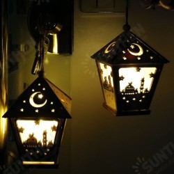 LED DIY House Wooden Lamp Festival Decorative Night Light Eid Mubarak Ramadan LED DIY House Wooden Lamp Festival Decorative Night Light Eid Mubarak Ramadan