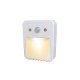 LED Induction Night Light with Aromatherapy Tablets Human Body Induction Bedroom Night Lamp Warm Light