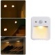 LED Induction Night Light with Aromatherapy Tablets Human Body Induction Bedroom Night Lamp Warm Light