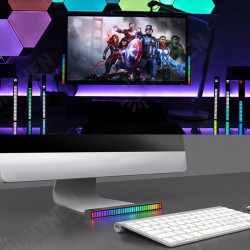 LED Light Interior Atmosphere Light RGB LED Strip Light With USB Wireless Remote Music Control with 8 Modes for Home Decoration LED Light Interior Atmosphere Light RGB LED Strip Light With USB Wireless Remote Music Control with 8 Modes for Home Decoration