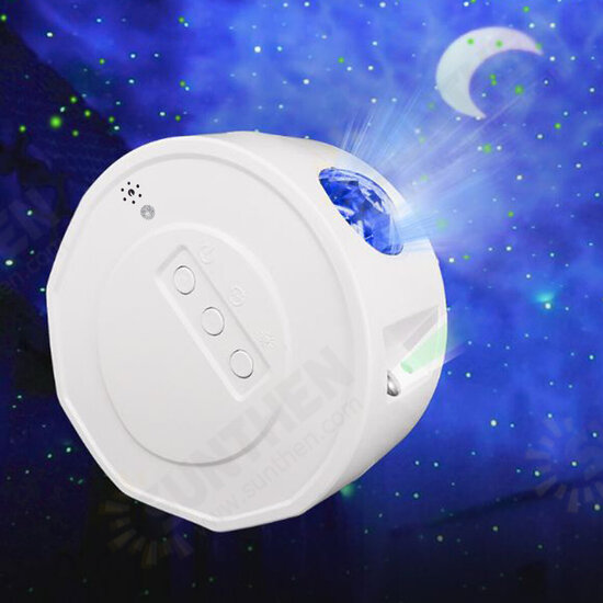 LED Light Music Galaxy Starry Water Wave Projector Night Lamp Decor Xmas Gift LED Light Music Galaxy Starry Water Wave Projector Night Lamp Decor Xmas Gift
