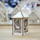 LED Light Wood House Cute Christmas Assembly Party Ornaments Holiday Decorations LED Light Wood House Cute Christmas Assembly Party Ornaments Holiday Decorations