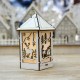 LED Light Wood House Cute Christmas Assembly Party Ornaments Holiday Decorations LED Light Wood House Cute Christmas Assembly Party Ornaments Holiday Decorations