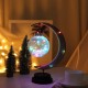 LED Moon Wishing Ball Modeling Light Crescent Shape Memorial Lamp for Home Decoration