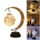 LED Moon Wishing Ball Modeling Light Crescent Shape Memorial Lamp for Home Decoration LED Moon Wishing Ball Modeling Light Crescent Shape Memorial Lamp for Home Decoration