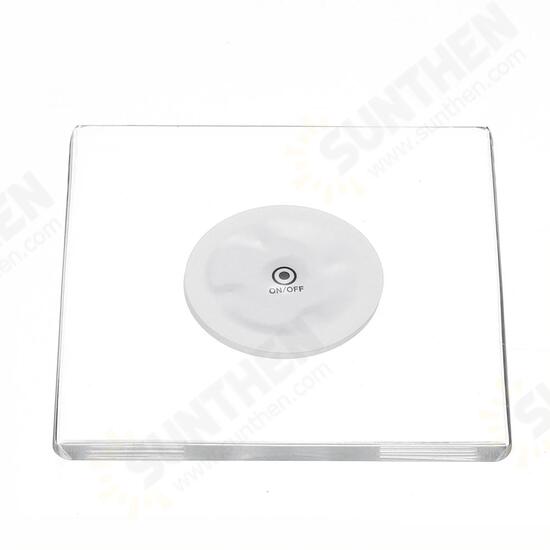 LED Night Light Color Bottle Cup Mat Sticker Club Cocktail Party Pad Holder Square LED Night Light Color Bottle Cup Mat Sticker Club Cocktail Party Pad Holder Square