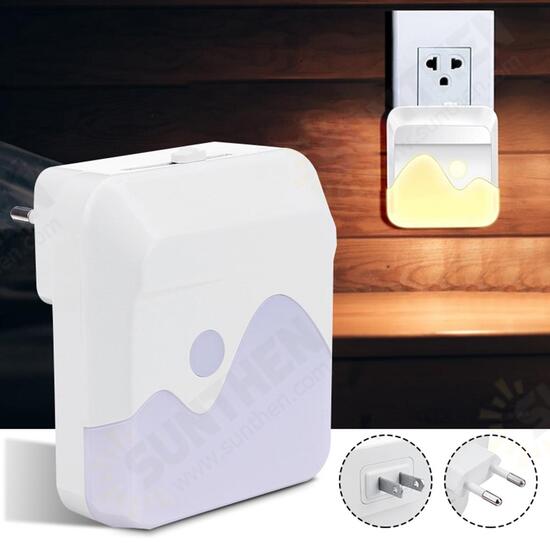 LED Night Light Dusk To Dawn Sensor Plug In dimmable Children Nursery Safety AC110-240V LED Night Light Dusk To Dawn Sensor Plug In dimmable Children Nursery Safety AC110-240V