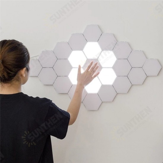 LED Night Light Quantum Lamp Modular Touch Lights Touch Sensitive Lighting LED Night Lamp Magnetic Home Indoor Decoration