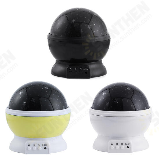 LED Rotating Night Light Projector Starry Sky Star Projection Lamp Children's Room Decorated Lights LED Rotating Night Light Projector Starry Sky Star Projection Lamp Children's Room Decorated Lights