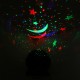 LED Rotating Night Light Projector Starry Sky Star Projection Lamp Children's Room Decorated Lights