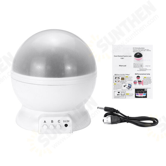 LED Starry Projector Lamp Baby Night Light USB Romantic Rotating Moon Cosmos Sky Star Projection Lamp For Kids Baby Bedroom Living Room LED Starry Projector Lamp Baby Night Light USB Romantic Rotating Moon Cosmos Sky Star Projection Lamp For Kids Baby Bedroom Living Room