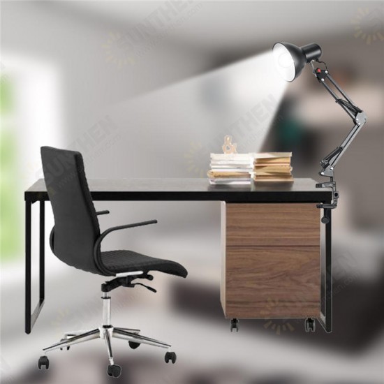Large Adjustable Swing Arm Drafting Office Studio Clamp Table Lamp Desk Lamps Adjustable Light Large Adjustable Swing Arm Drafting Office Studio Clamp Table Lamp Desk Lamps Adjustable Light