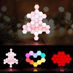 Creative Geometry Assembly Smart Control Home Panel Lamp Night Light Creative Geometry Assembly Smart Control Home Panel Lamp Night Light