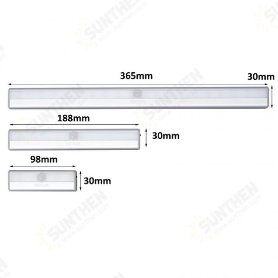 Light & Motion Sensor Under Cabinet Lights Wireless Ultra-Thin Wardrobe Light