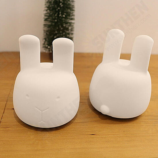 Lovely Rabbit Night Light Baby Bedroom Decor Mini LED Lamp Decorative Smart Creative Lights Lovely Rabbit Night Light Baby Bedroom Decor Mini LED Lamp Decorative Smart Creative Lights