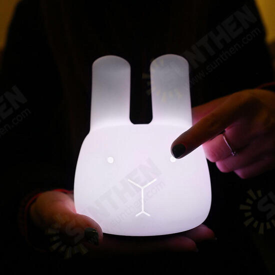 Lovely Rabbit Night Light Baby Bedroom Decor Mini LED Lamp Decorative Smart Creative Lights Lovely Rabbit Night Light Baby Bedroom Decor Mini LED Lamp Decorative Smart Creative Lights