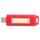 Mini 0.5W USB Rechargeable COB LED Keychain Light Flashlight Pocket Torch